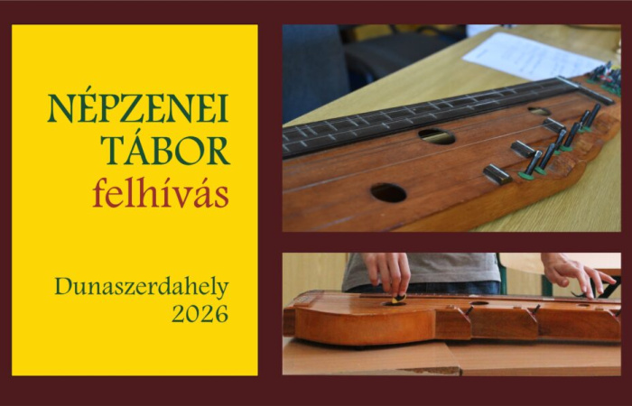 A XXI. Népzenei tábor 2026 felhívása