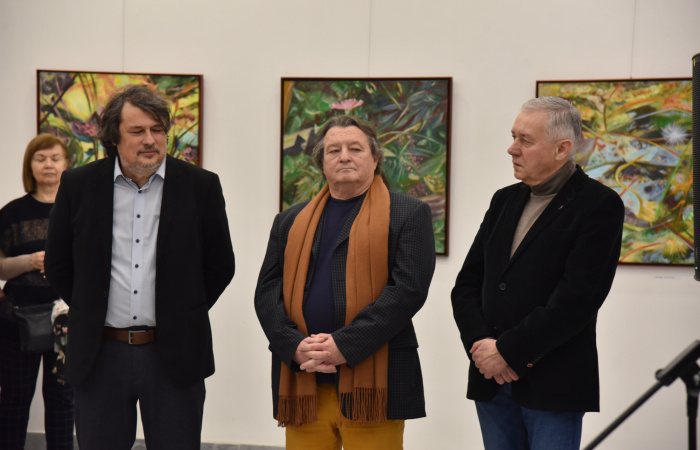 Színek, alakzatok, rétegek – Mikóczy Dénes kiállítása a Csallóközi Múzeumban