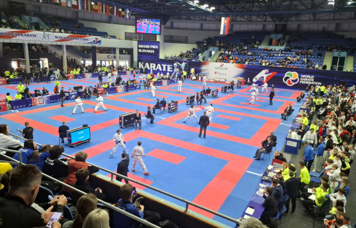 Szinte Európa-bajnoki színvonal Pozsonyban – dunaszerdahelyi karatékák a Grand Prix Slovakia 2026-on