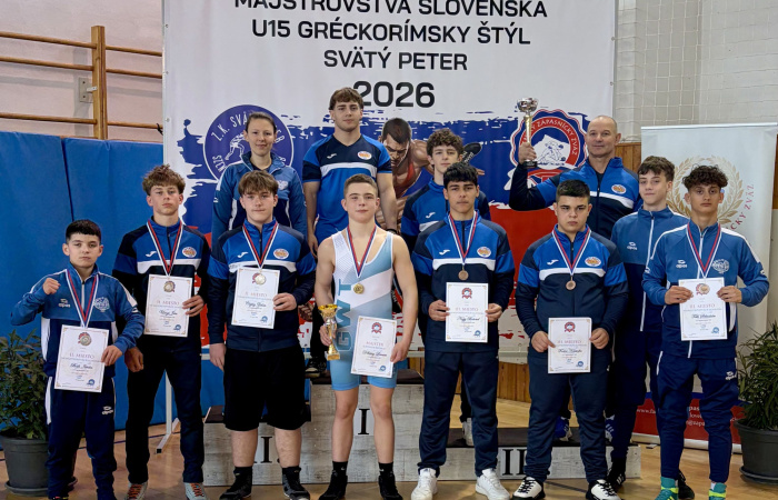 Dékány Levente szlovák bajnok! Ismét dobogón a Gaál Wrestling Team
