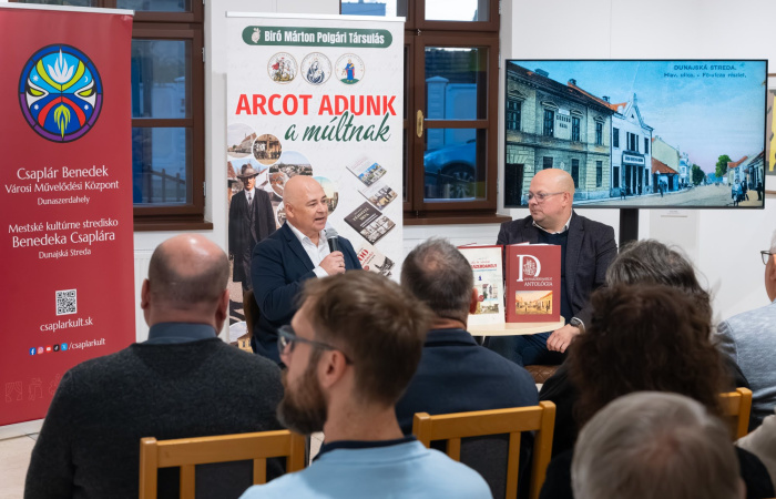 Középpontban a „dunaszerdahelyiség” – teltházas könyvbemutató a Vermes-villában
