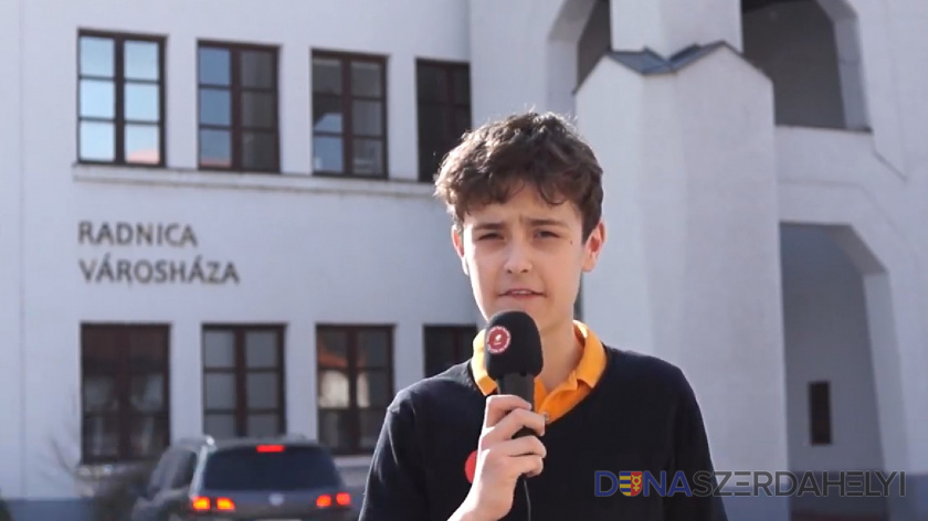Dunaszerdahelyi diák buzdít az EP-választáson való részvételre - VIDEÓ