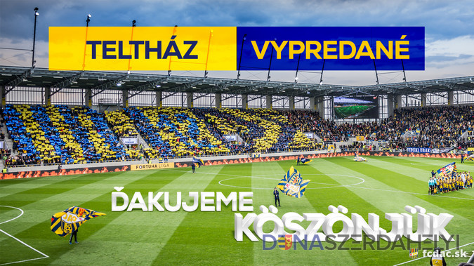 DAC-Slovan: teltházas hazai szektorok!