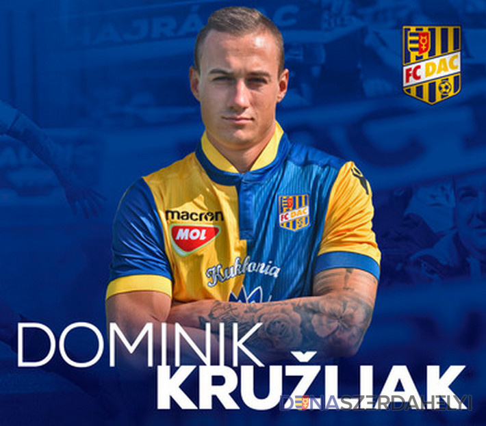 Dominik Kružliak érkezik Dunaszerdahelyre