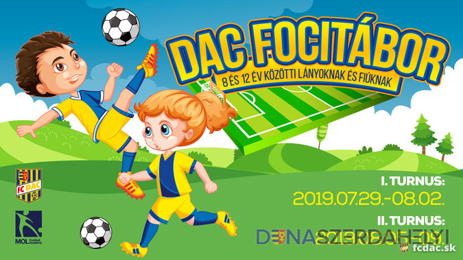 Idén nyáron is DAC Focitábor!