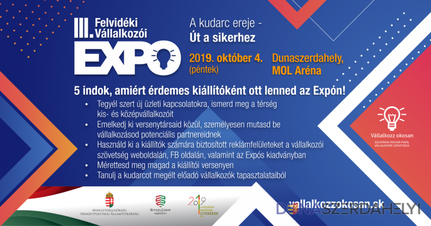 Felvidéki Vállalkozói Expo harmadszor