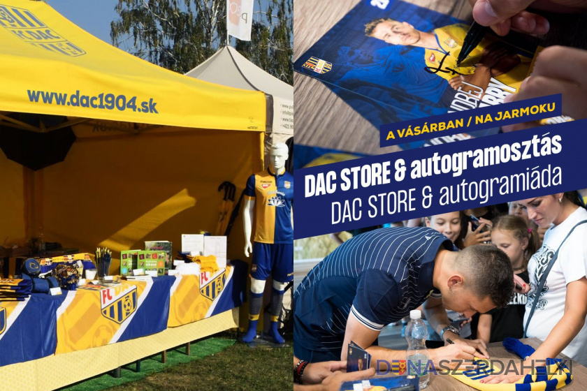 Autogramosztás és DAC store a Csallóközi Vásárban