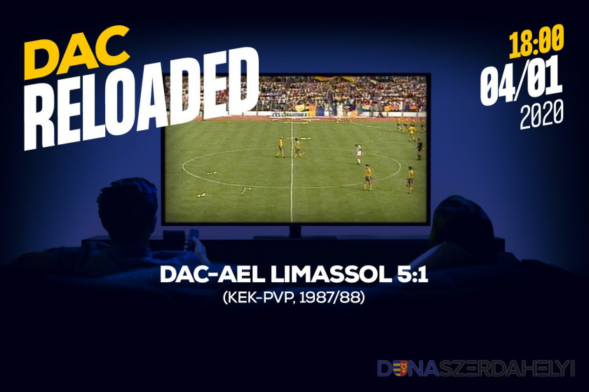 Újratöltve: DAC-AEL Limassol (5:1) kupamérkőzés