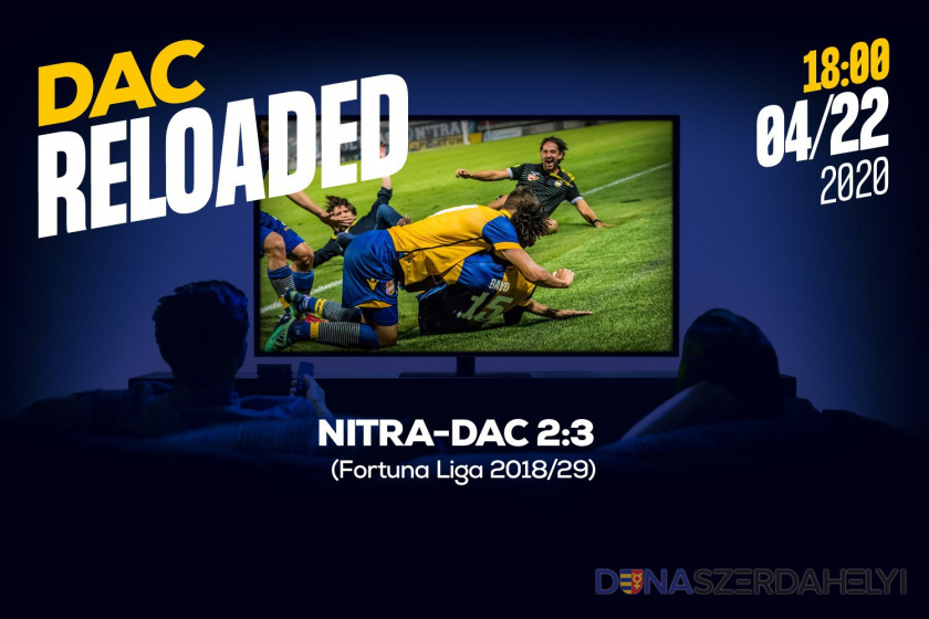 Újratöltve! Itt tudod visszanézni a 2018-as Nyitra-DAC (2:3) mérkőzést