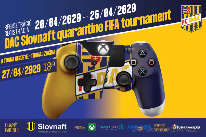 DAC Slovnaft quarantine FIFA tournament