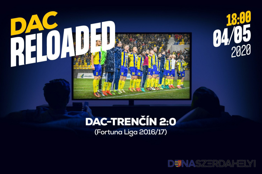 Újratöltve! Itt tudod visszanézni a 2016-os DAC-Trencsén (2:0) mérkőzést