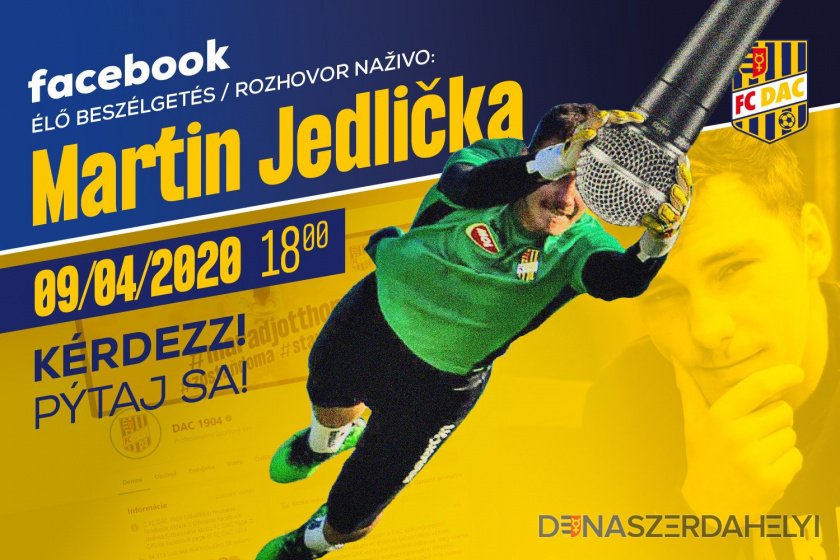 Élő online beszélgetés Martin Jedličkával