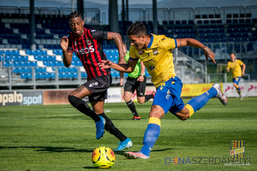 Előkészületi mérkőzésen: OGC Nice - DAC 1904 6:0 (4:0)