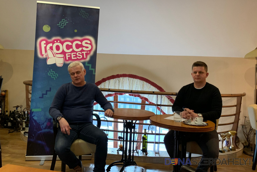 Dakó Sándor és Domonkos Pál szervezők Rúzsa Magdi és Majka is fellép a Fröccsfesten - VIDEÓ