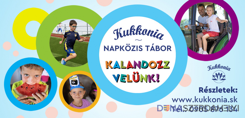 Idén újra Kukkonia napközis tábor!