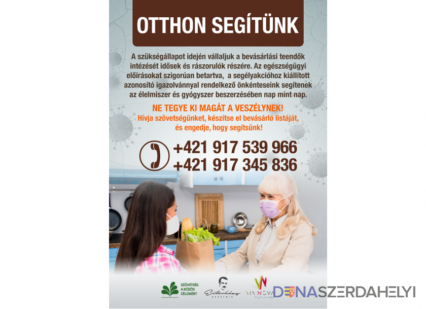 Felhívás: Otthon segítünk!