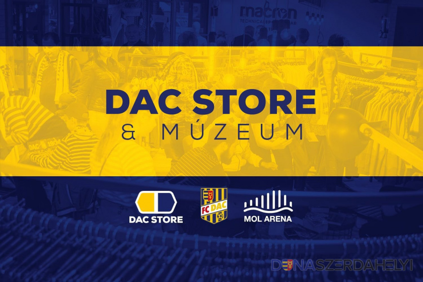 DAC store: továbbra is várják a szurkolókat!