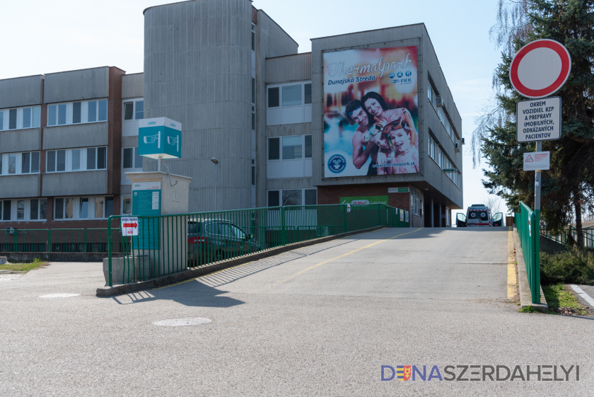 Látogatási tilalom a dunaszerdahelyi kórházban