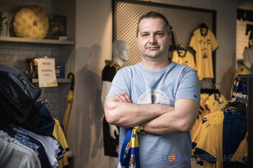 KlikkOut / Szabó Péter Pál felvételei Bemutatkoznék, DAC-szurkoló vagyok – Tóth Csaba
