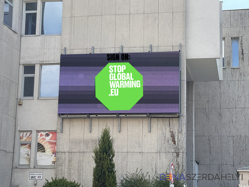 Dunaszerdahely is csatlakozik – Stop global warming! – Állítsuk meg a globális felmelegedést!