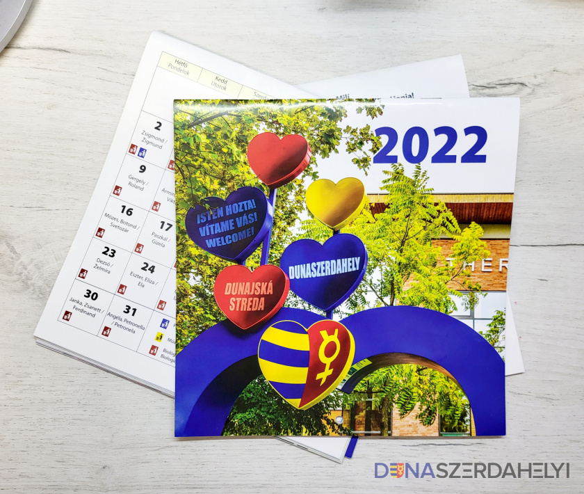 2022-es városi naptárral érkezik a Dunaszerdahelyi Hírnök