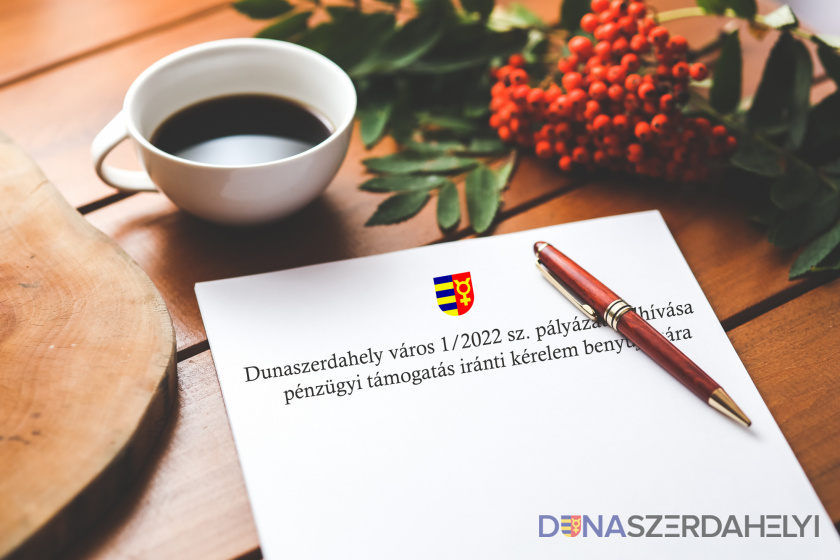Dunaszerdahely város 1/2022 sz. pályázati felhívása pénzügyi támogatás iránti kérelem benyújtására 