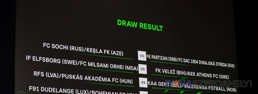 Orosz vagy azeri ellenfél vár a Partizan-DAC párharc nyertesére