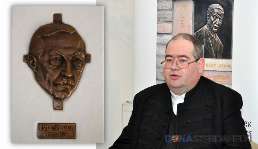 Posztumusz Esterházy János Emlékérmet adományoznak Karaffa János atyának