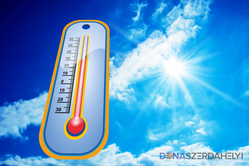 Jön a hőség! Pénteken 1., szombaton már 2. fokú hőségriasztás van érvényben!