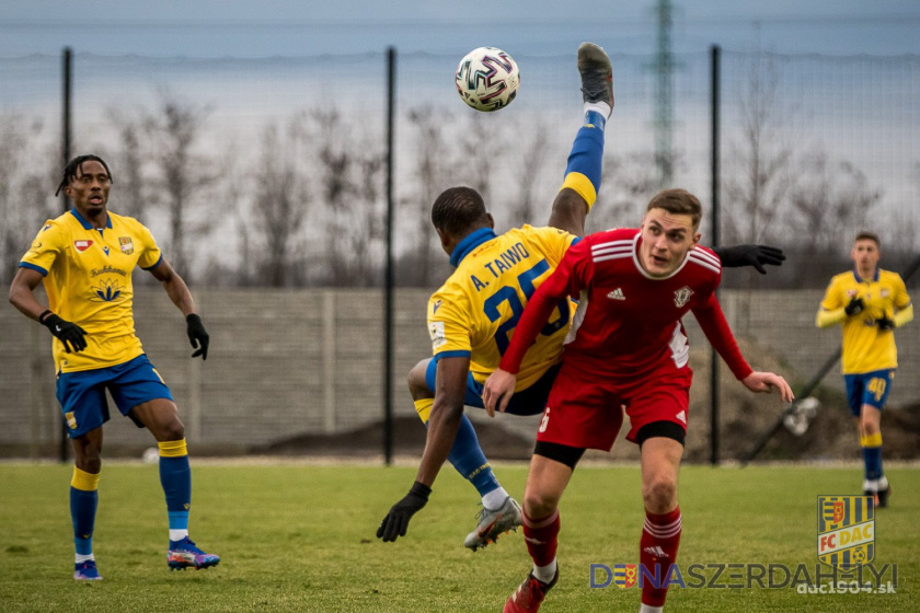 Előkészületi mérkőzésen: DAC 1904 - FK Máriatölgyes 2:3 (1:1)