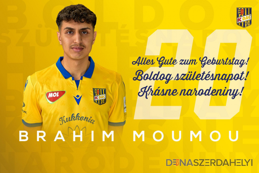 Boldog szülinapot, Brahim!