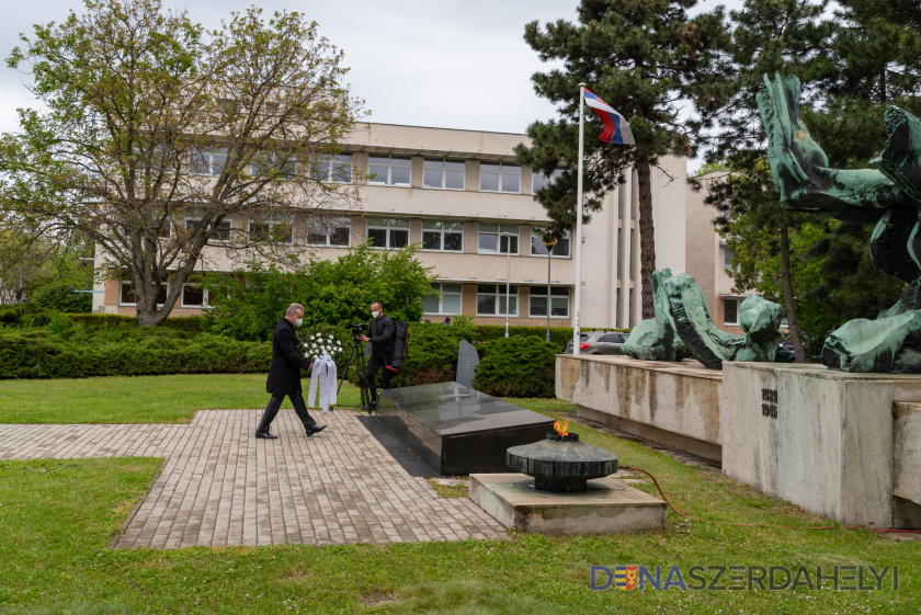 Megemlékezés a II. világháború végéről