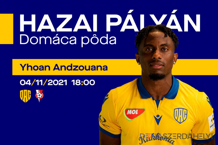 dac1904.sk Hazai pályán Yhoan Andzouanával