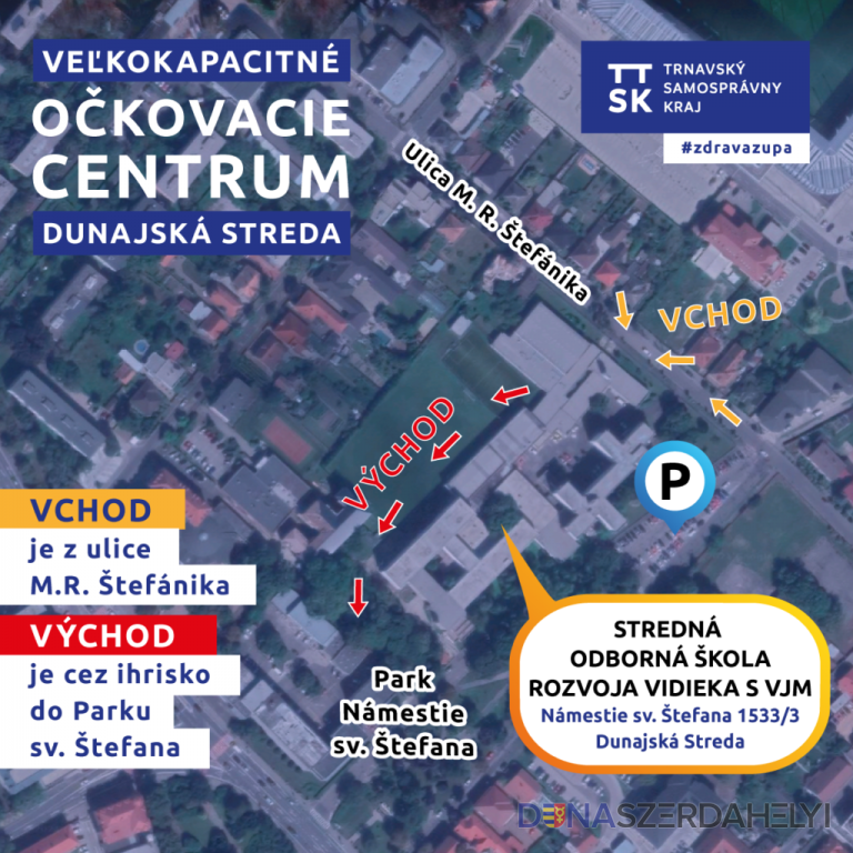 Foto: trnava-vuc.sk Župa spúšťa očkovanie treťou dávkou vakcíny proti ochoreniu Covid-19