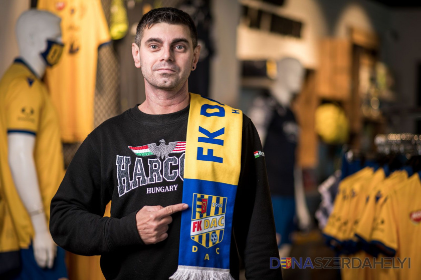 KlikkOut / Szabó Péter Pál felvételei Bemutatkoznék, DAC-szurkoló vagyok – Lipkovics Peti