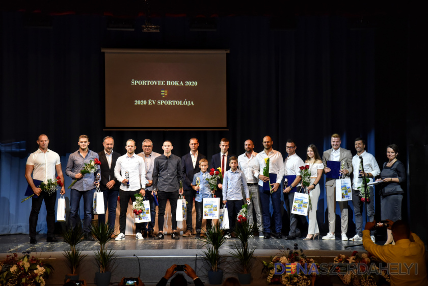 A tavalyi év legkiemelkedőbb dunaszerdahelyi sportolóit díjazták
