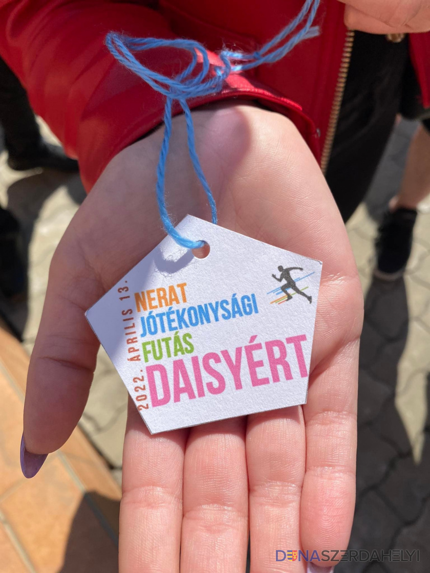 Daisyért futottak a neratos diákok és tanáraik