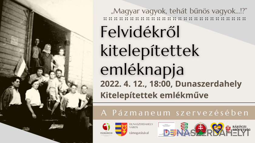 A kitelepített felvidéki magyarokra emlékeznek 