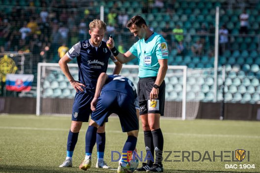 Forrás: dac1904.sk Panaszt nyújtottak be a Zsolna-DAC mérkőzés játékvezetője ellen