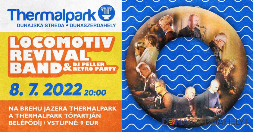 A Thermalparkban is megáll a zenevonat - Videóval