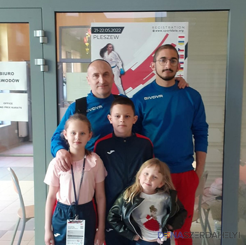 Lengyelországban is sikeresen szerepeltek az IPPON Karate versenyzői