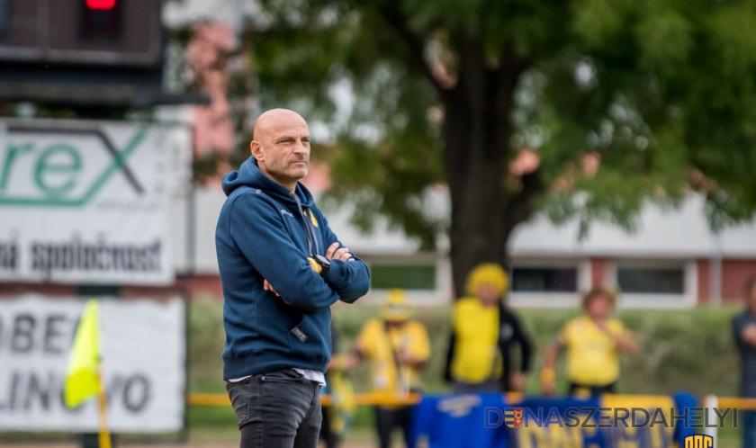 Fotó: dac1904.sk / Lelkes Ernő Edzői értékelés a Kálnó - DAC 1904 (1:10) mérkőzés után