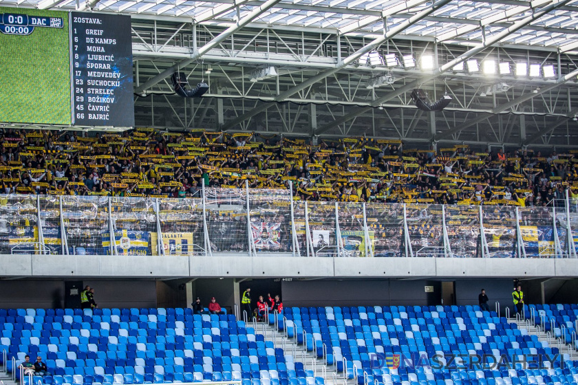 Szurkolói információk a Slovan - DAC 1904 rangadó előtt