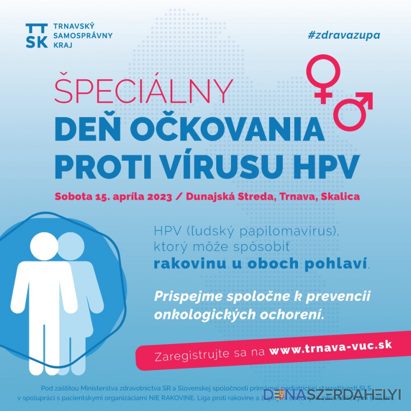 Jelentkezzen humán papillomavírus (HPV) fertőzés elleni önkéntes oltásra