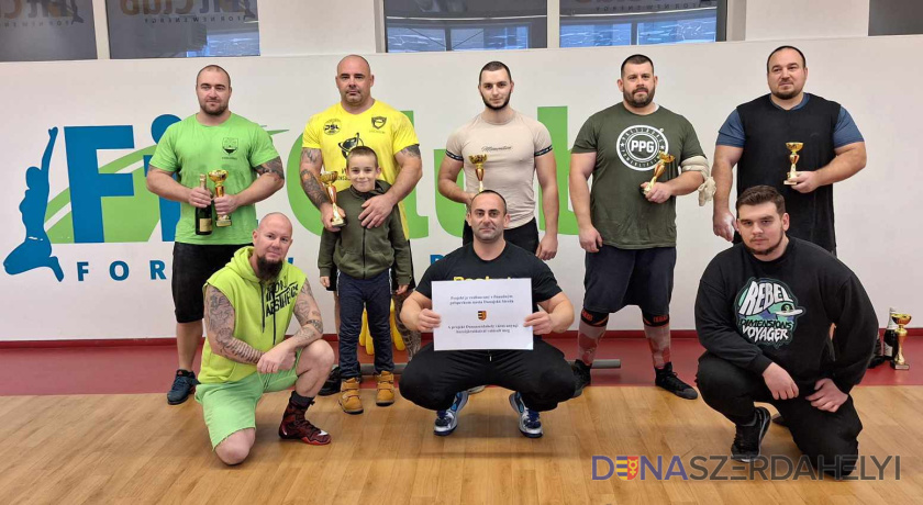 fotó: Strongman Club DS Összemérték erejüket a strongmanek