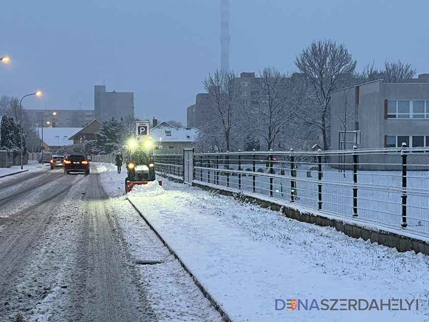 Hótakarítás, síkosságmentesítés Dunaszerdahelyen