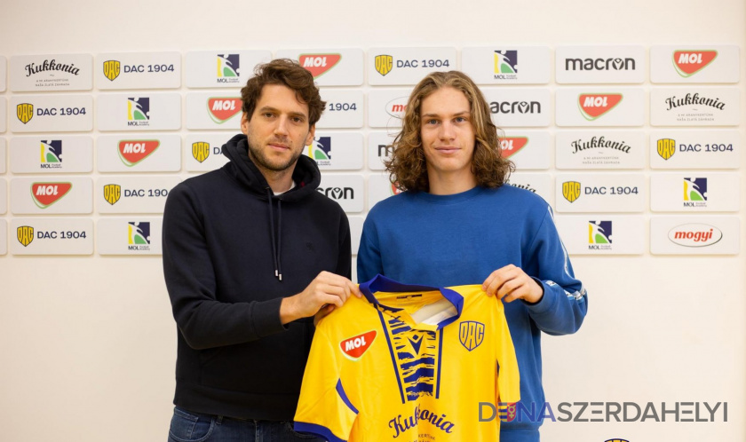 Fotó: dac1904.sk Zoran Záhradník a DAC játékosa