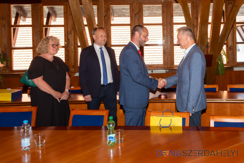 Először látogatott városunkba Jindřichův Hradec új polgármestere