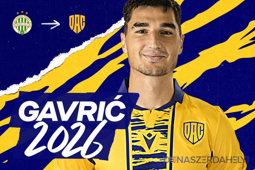 Fotó: dac1904.sk / Lelkes Ernő Željko Gavrić végleg a DAC-ba igazolt!