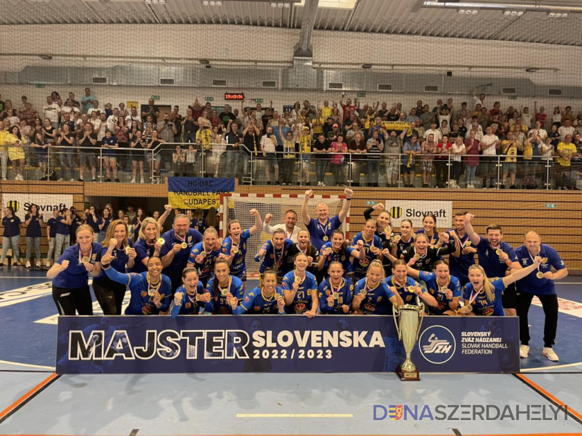 Már szlovák bajnokok is a dunaszerdahelyi lányok